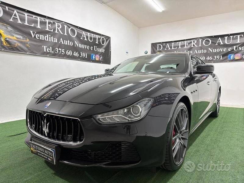 Usata Maserati Ghibli 275 CV (202 kW) 2014 Nero Berlina