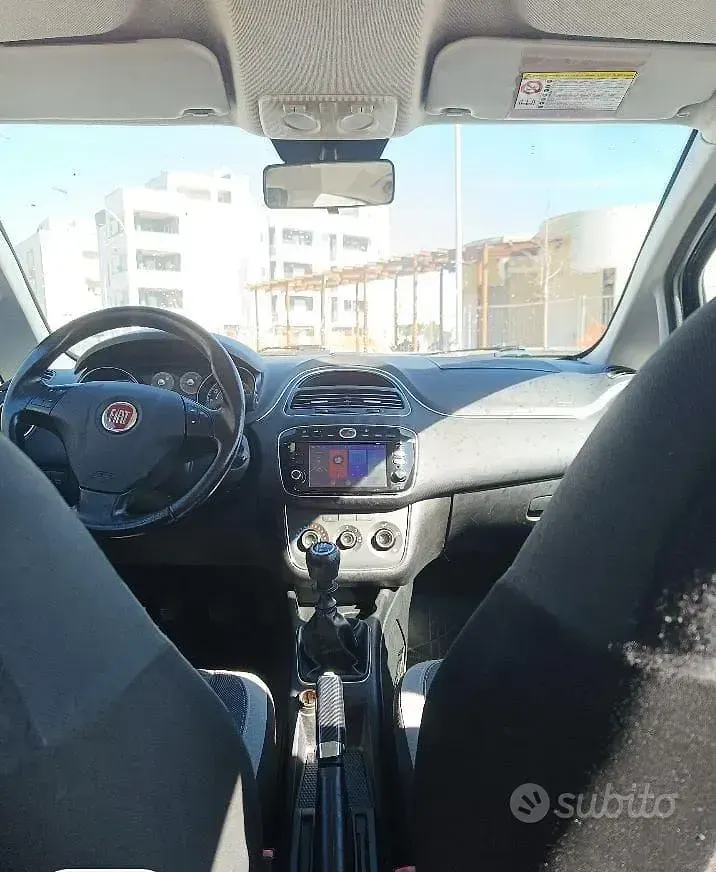 Usata Fiat Punto 65 CV (47 kW) 2012 Blu Utilitaria