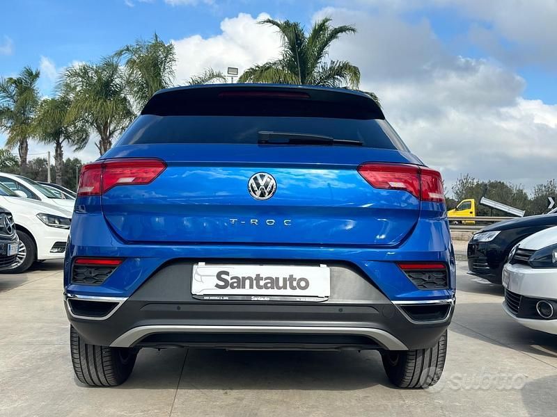 Usata VW T-Roc 116 CV (85 kW) 2020 Blu SUV
