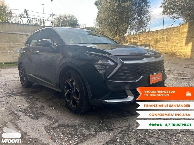 Usata Kia Sportage 136 CV (100 kW) 2022 Nero SUV