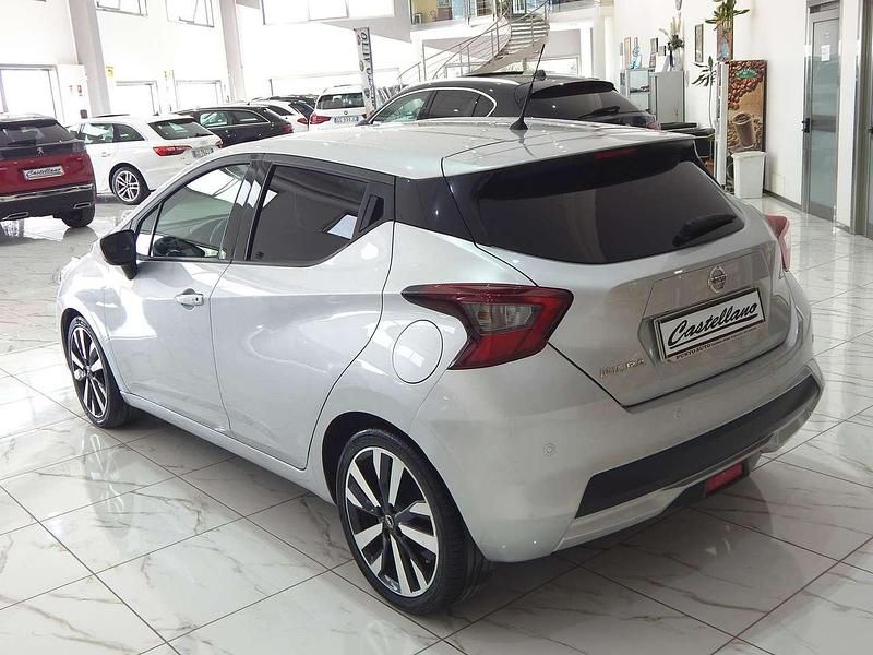 Usata Nissan Micra Tekna 90 CV (66 kW) 2017 Grigio Utilitaria