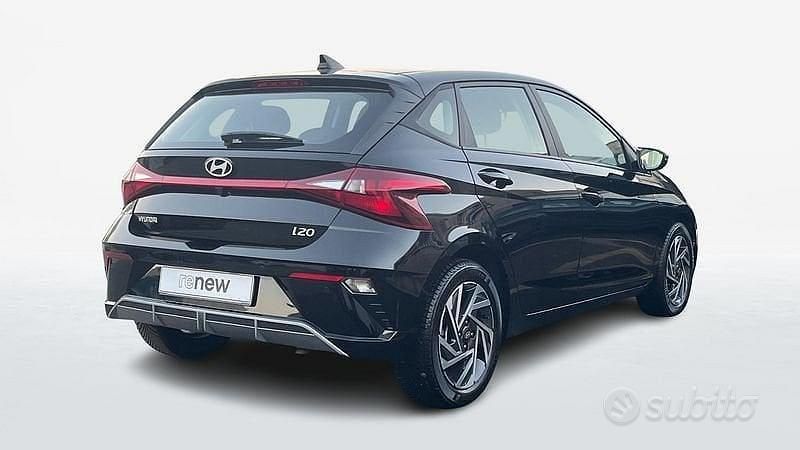 Usata Hyundai i20 100 CV (73 kW) 2025 Nero Monovolume