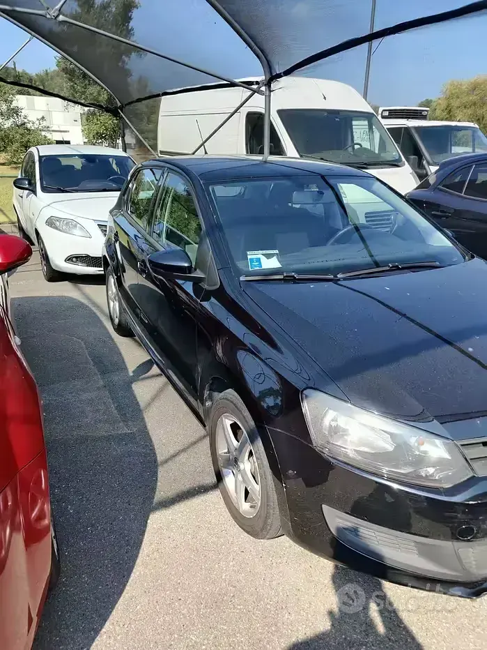 Usata VW Polo Comfortline 75 CV (55 kW) 2014 Nero Berlina