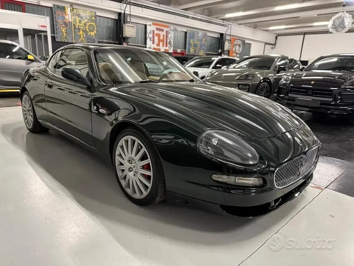 Usata Maserati Coupé 390 CV (286 kW) 2004 Verde Coupé