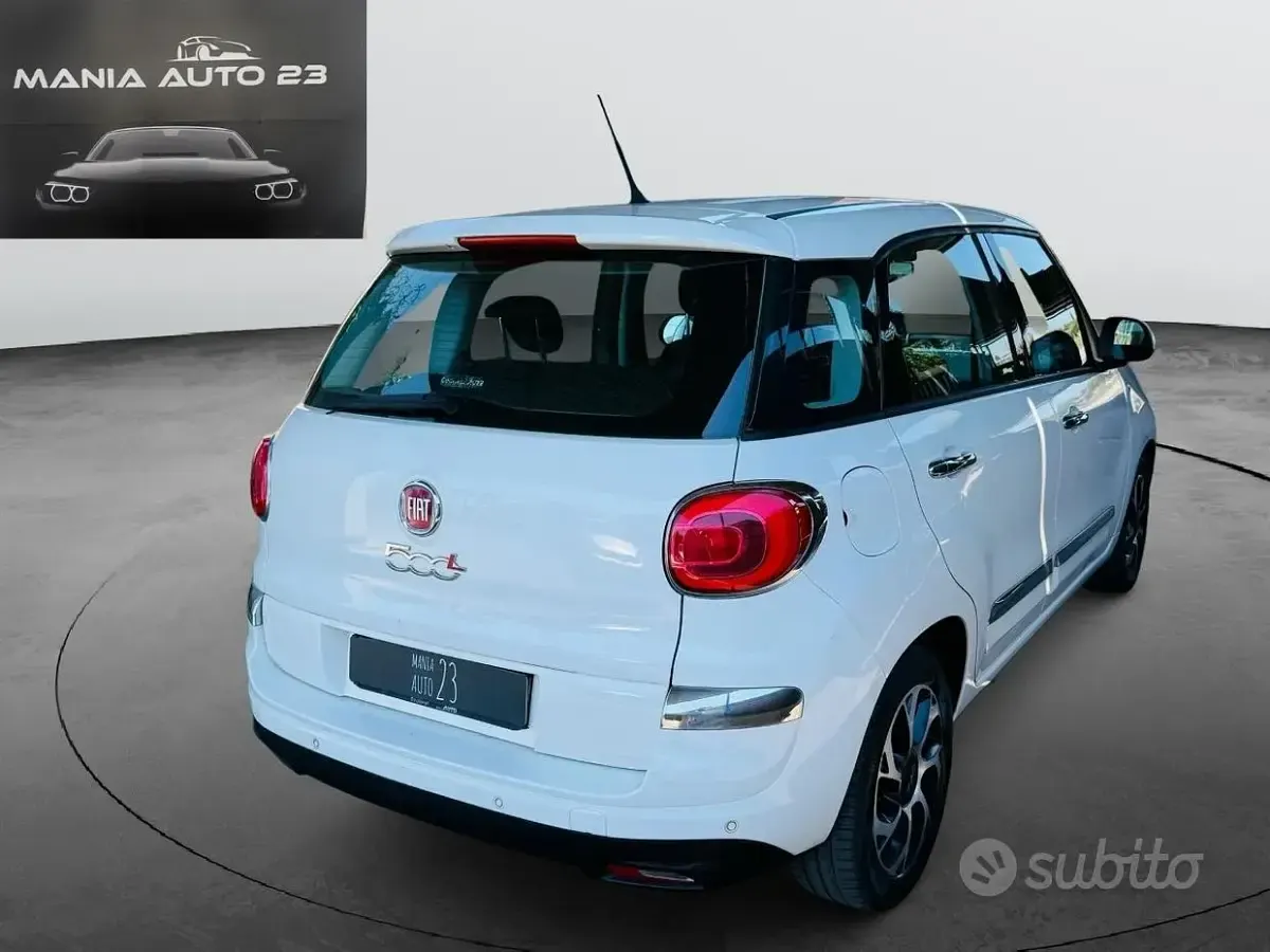 Usata Fiat 500L Lounge 95 CV (69 kW) 2019 Bianco Monovolume