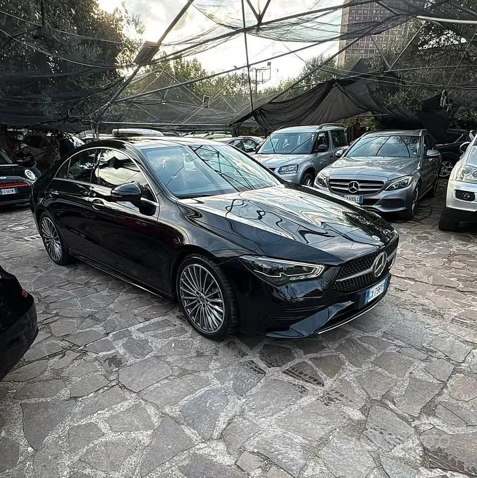 Usata Mercedes CLA200 AMG Line Premium Plus 150 CV (110 kW) 2025 Nero Berlina