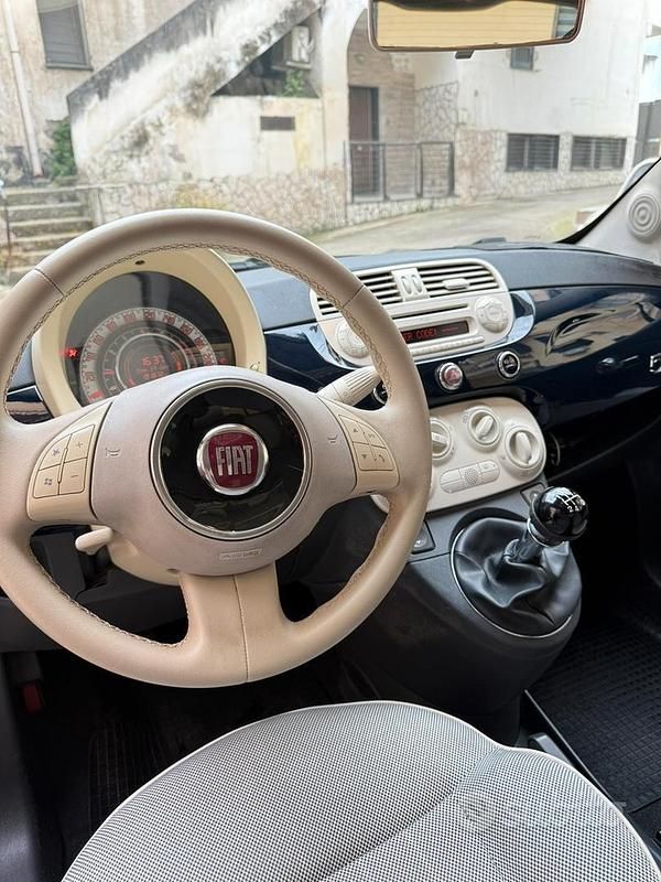 Usata Fiat 500 69 CV (50 kW) 2008 Blu Berlina