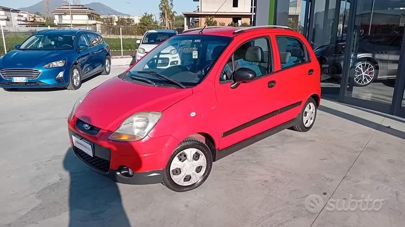 Usata Chevrolet Matiz 51 CV (37 kW) 2009 Rosso Utilitaria