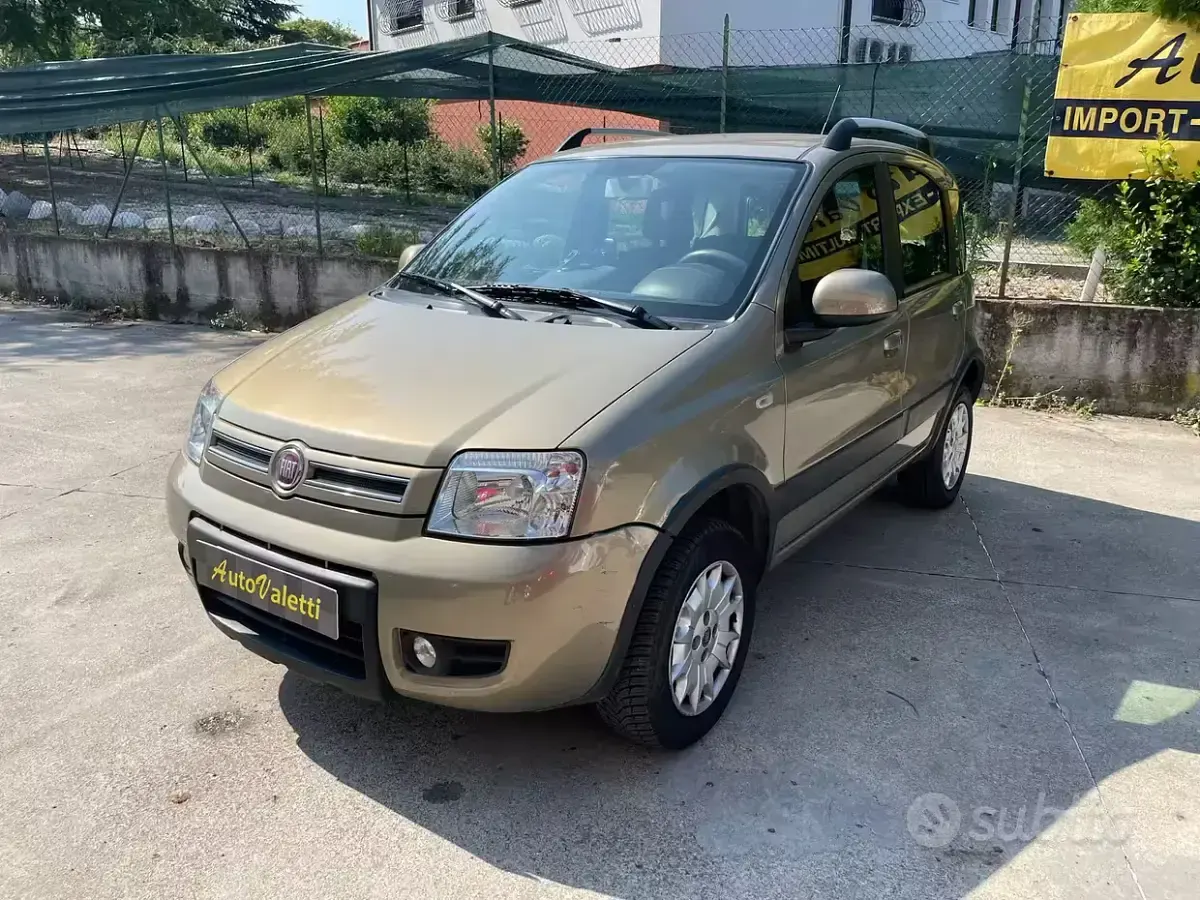 Usata Fiat Panda 4x4 Climbing 69 CV (50 kW) 2012 Marrone Utilitaria