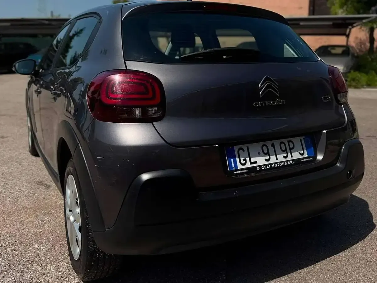 Usata Citroën C3 Feel 83 CV (61 kW) 2022 Grigio Utilitaria