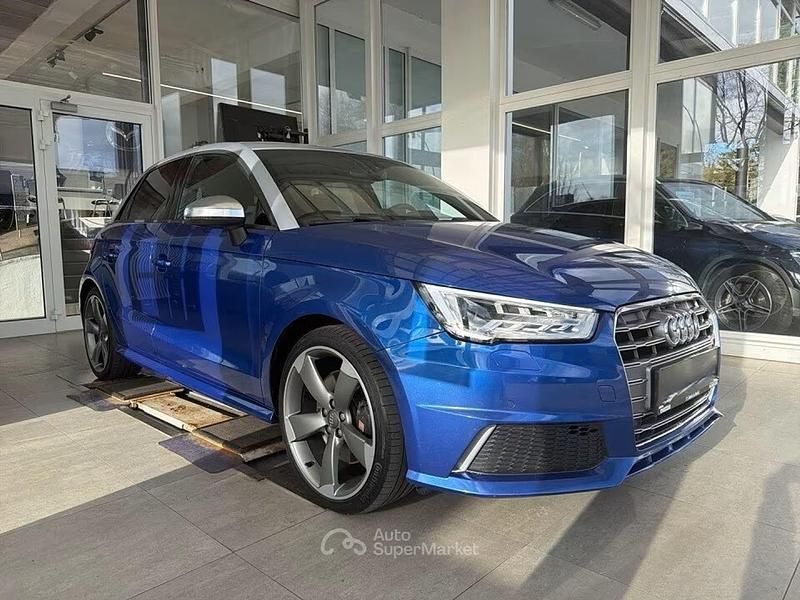 Usata Audi S1 Sportback 231 CV (169 kW) 2016 Blu Utilitaria