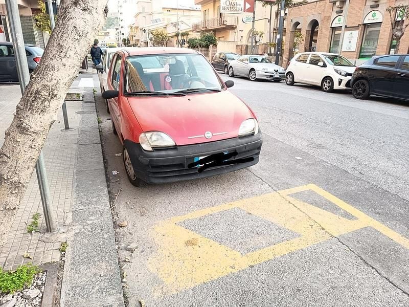 Usata Fiat 600 2006 Rosso Utilitaria