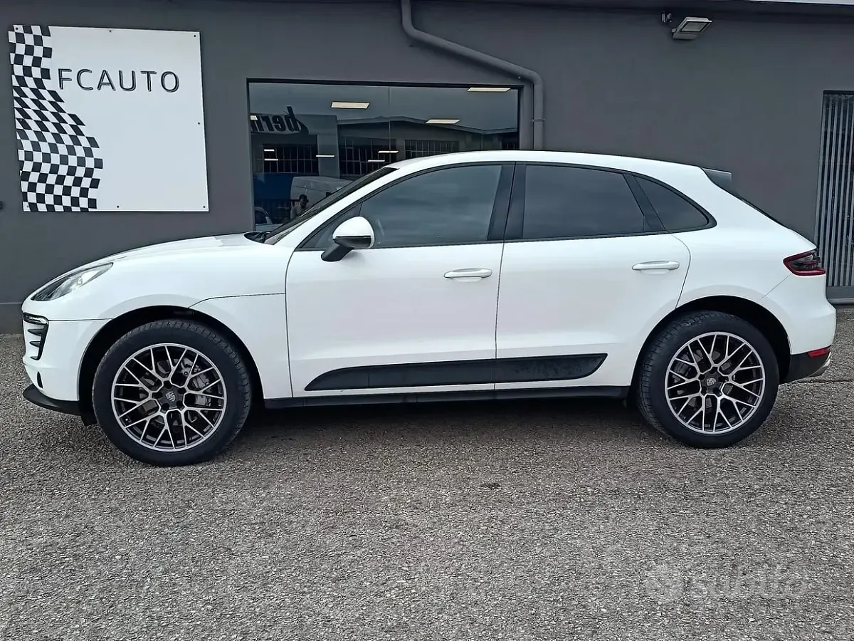Usata Porsche Macan 250 CV (183 kW) 2015 Bianco SUV