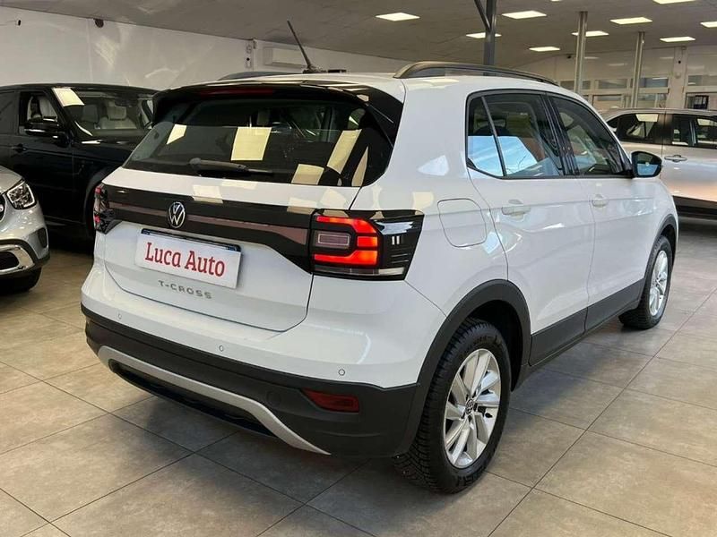 Usata VW T-Cross 95 CV (69 kW) 2022 Bianco SUV