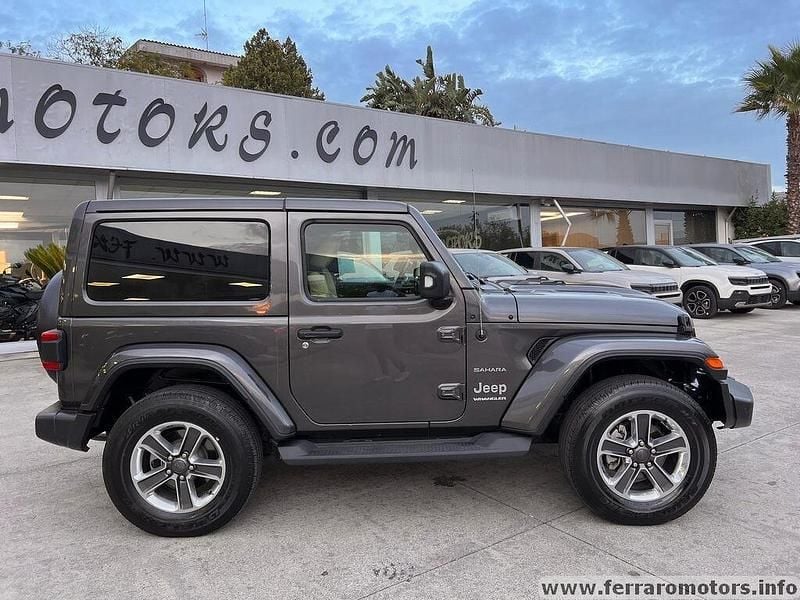 Usata Jeep Wrangler Sahara 200 CV (147 kW) 2019 Grigio SUV
