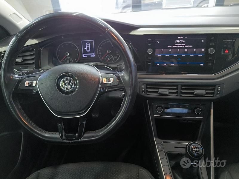 Usata VW Polo Comfortline 95 CV (69 kW) 2020 Nero Utilitaria