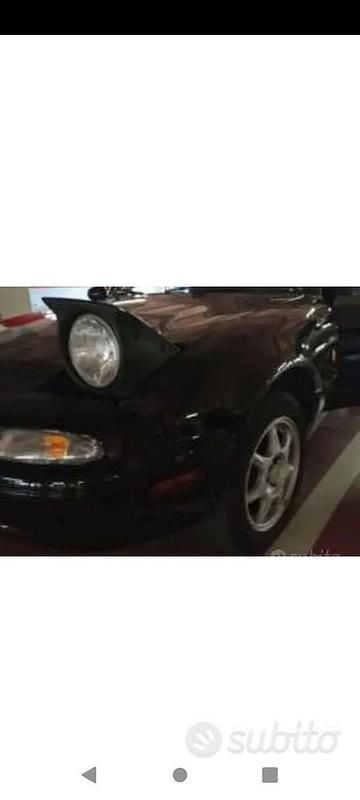 Usata Mazda MX5 90 CV (66 kW) 1997 Nero Cabrio