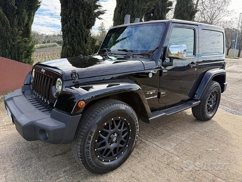 Usata Jeep Wrangler Sahara 200 CV (147 kW) 2018 Nero SUV