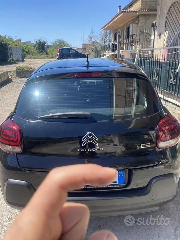 Usata Citroën C3 82 CV (60 kW) 2017 Nero Utilitaria