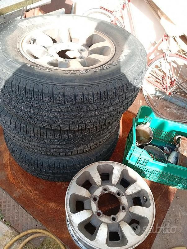 Usata Mitsubishi Pajero 1996 Bianco SUV