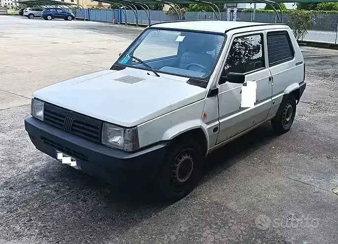 Usata Fiat Panda 45 CV (33 kW) 1999 Bianco Furgone