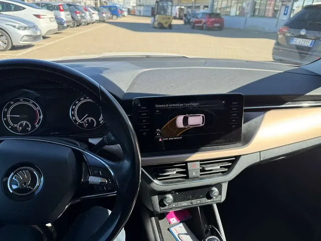 Usata Skoda Kamiq Ambition 90 CV (66 kW) 2020 Bianco SUV