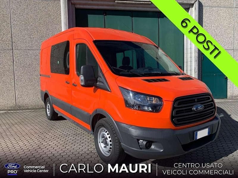 Usata Ford Transit 131 CV (96 kW) 2018 Arancione Monovolume