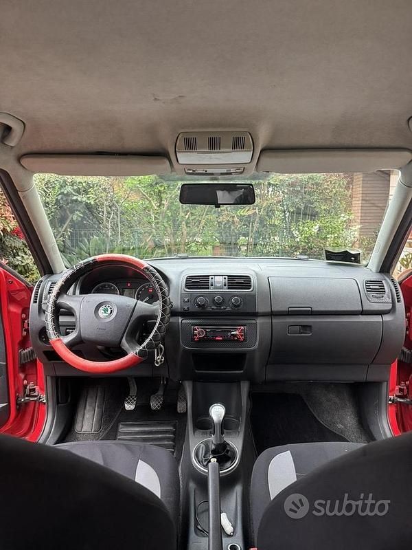 Usata Skoda Fabia 2008 Rosso Berlina