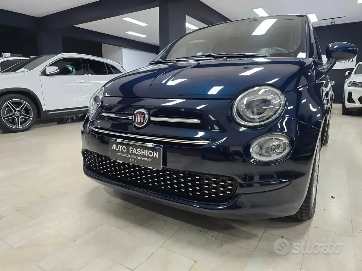 Usata Fiat 500 Lounge 69 CV (50 kW) 2020 Bluazzurro Berlina