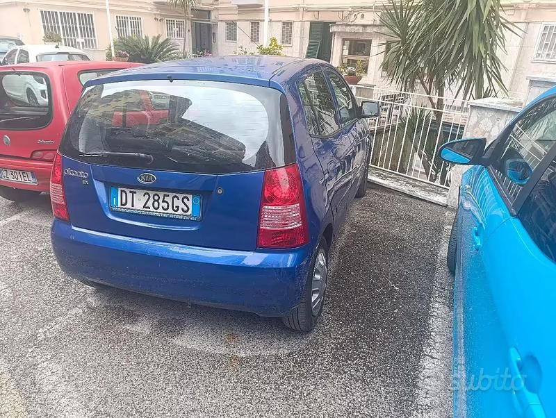Usata Kia Picanto 2008 Blu Utilitaria