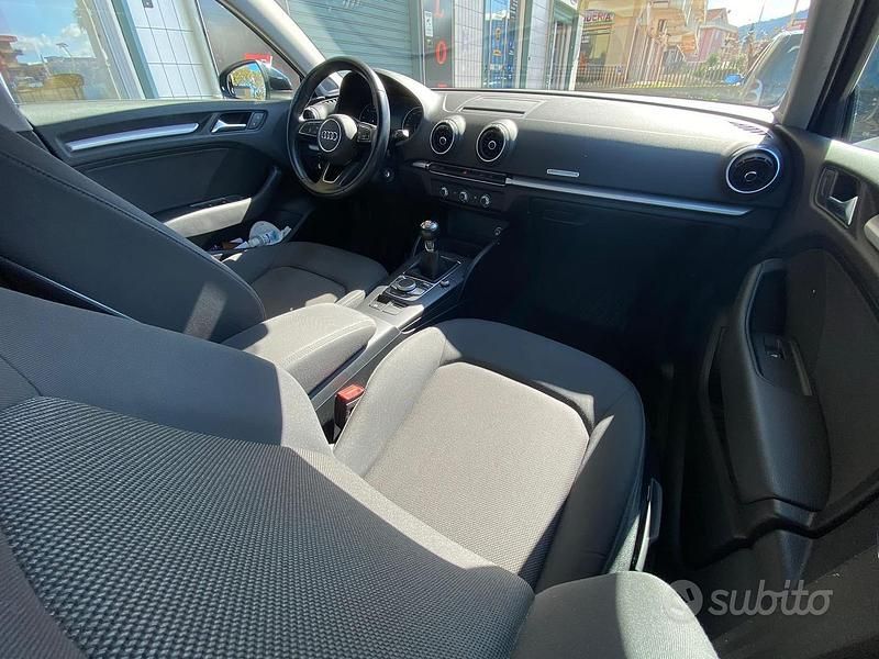 Usata Audi A3 116 CV (85 kW) 2017 Nero Berlina