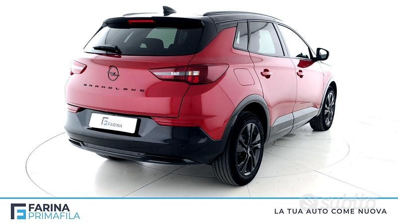Usata Opel Grandland X S 131 CV (96 kW) 2022 Rosso tetto nero SUV