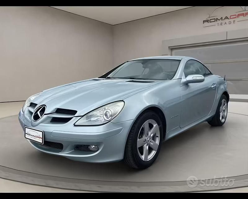 Usata Mercedes SLK200 Edition 163 CV (119 kW) 2004 Grigio met Cabrio