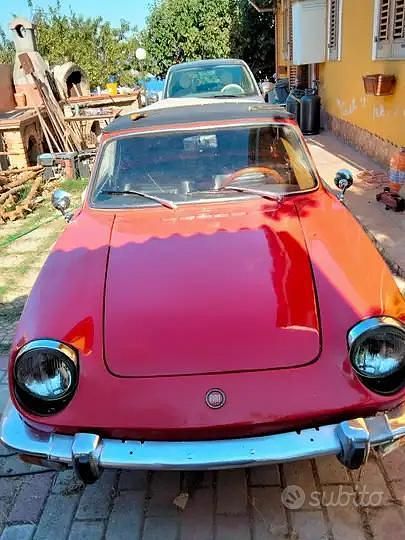 Usata Fiat 850 Sport 1970 Rosso Cabrio