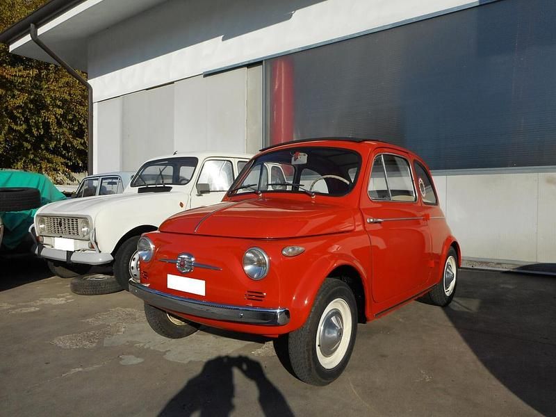 Usata Fiat 500 17 CV (12 kW) 1958 Arancione Utilitaria