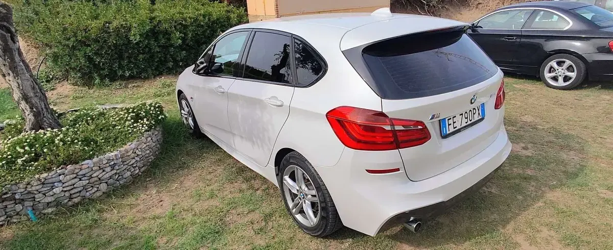 Usata BMW 218 Active Tourer M Sport 150 CV (110 kW) 2016 Bianco Monovolume
