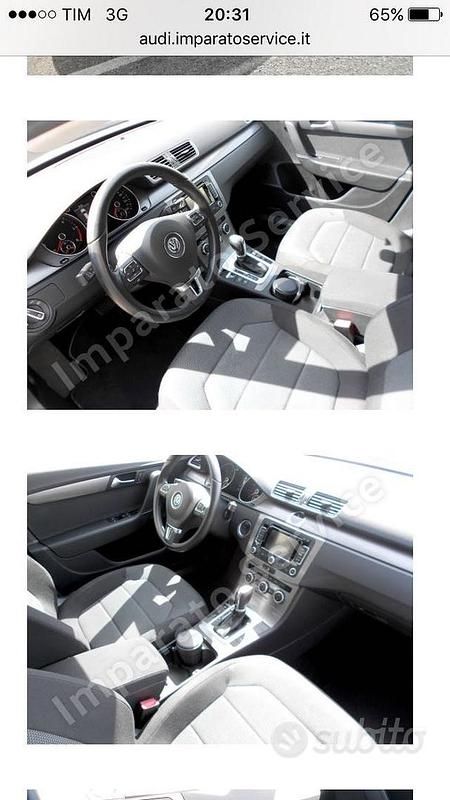 Usata VW Passat 105 CV (77 kW) 2014 Grigio Station wagon