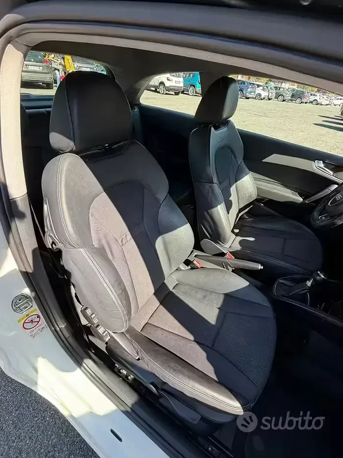 Usata Audi A1 90 CV (66 kW) 2012 Bianco Utilitaria