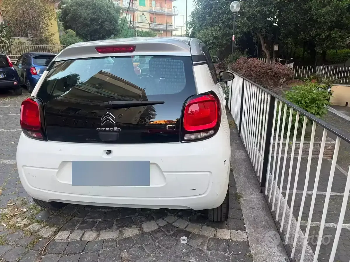 Usata Citroën C1 82 CV (60 kW) 2018 Bianco Utilitaria