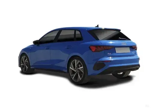 Usata Audi A3 Advanced 110 CV (80 kW) 2020 Blu/azzurro Berlina