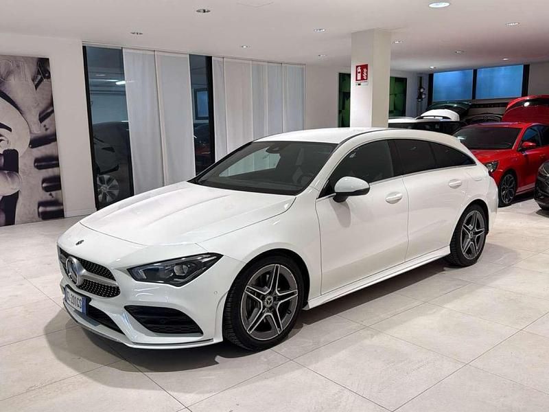 Usata Mercedes CLA200 Premium 150 CV (110 kW) 2022 Bianco Station wagon