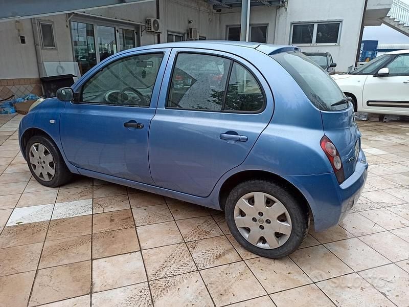 Usata Nissan Micra Visia 65 CV (47 kW) 2004 Blu Utilitaria