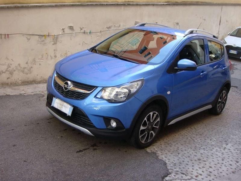 Usata Opel Karl Rocks 75 CV (55 kW) 2018 Blu/azzurro Utilitaria