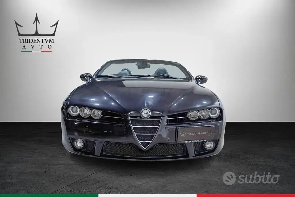 Usata Alfa Romeo Spider Exclusive 185 CV (136 kW) 2007 Nero Cabrio