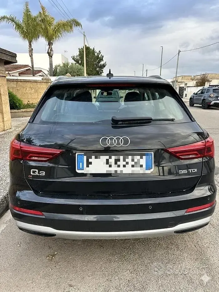 Usata Audi Q3 Advanced 150 CV (110 kW) 2019 Nero SUV