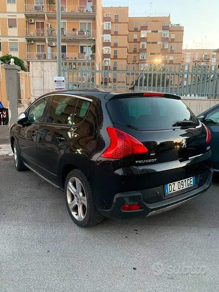 Usata Peugeot 3008 150 CV (110 kW) 2009 Nero Station wagon