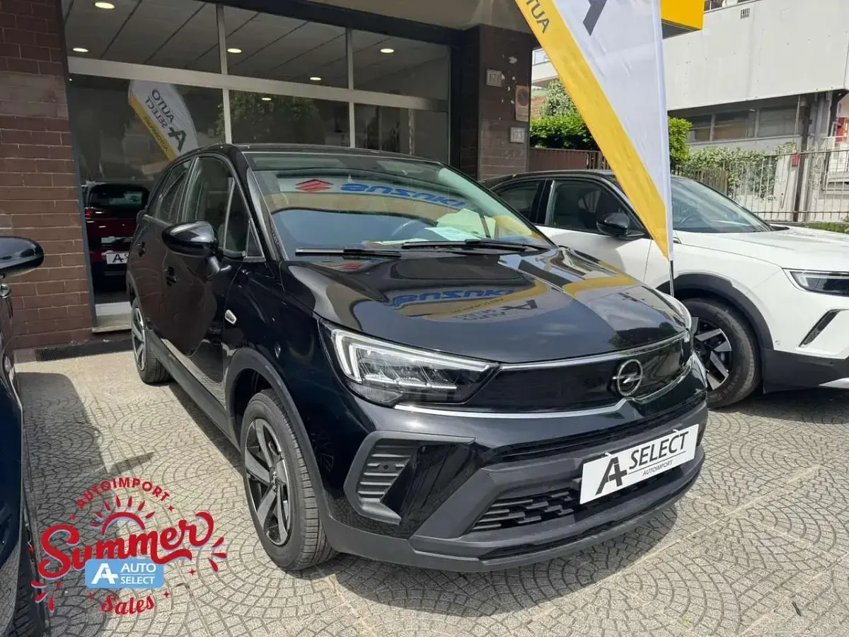 Usata Opel Crossland Edition 110 CV (80 kW) 2022 Nero SUV