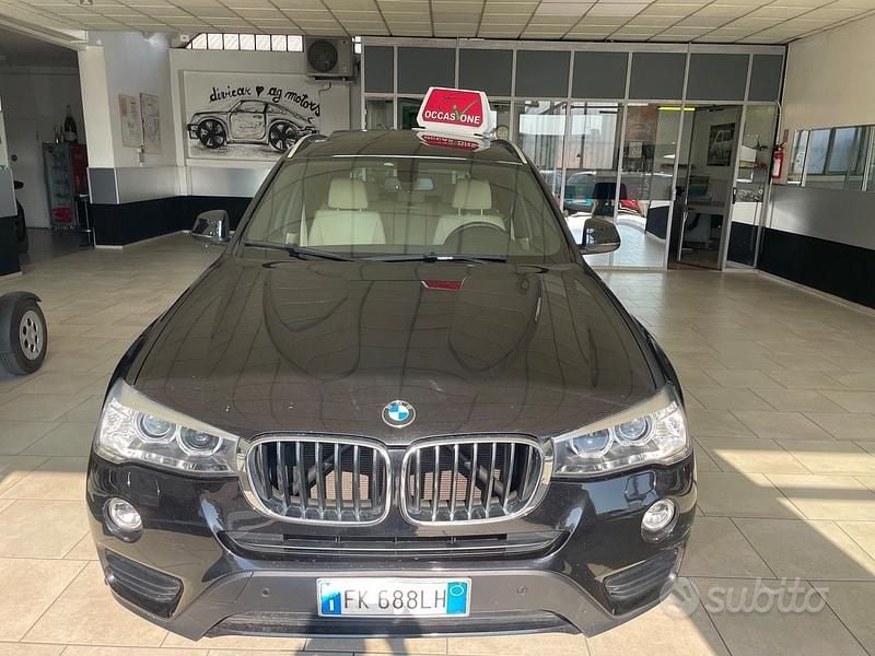 Usata BMW X3 190 CV (139 kW) 2017 Nero SUV