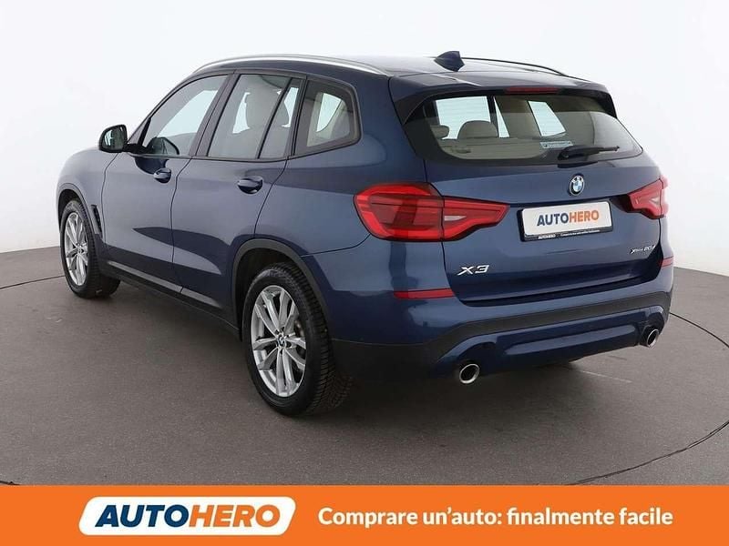Usata BMW X3 Advantage 190 CV (139 kW) 2020 Blu/azzurro SUV