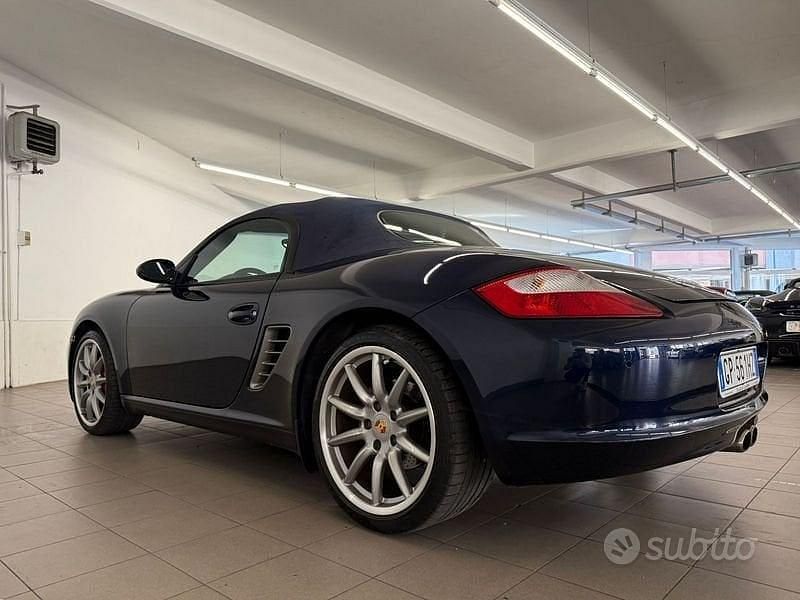 Usata Porsche Boxster 295 CV (216 kW) 2007 Blu Cabrio